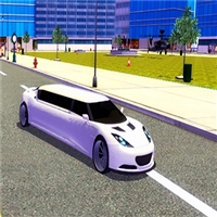 play Big City Limo Car Driving Game game